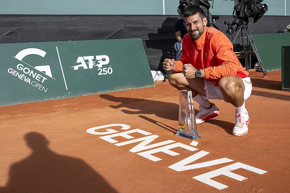 | Photo: Martial Trezzini/Keystone via AP : Geneva Open 2025 Final: Novak Djokovic Vs Hubert Hurkacz