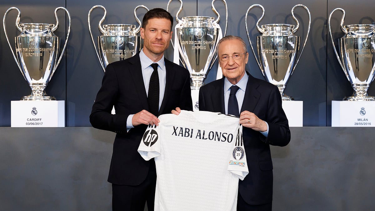 New Real Madrid boss Xabi Alonso - null