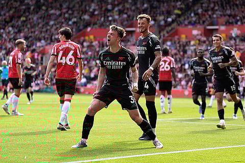 English Premier League Soccer Match: Arsenal vs Southampton