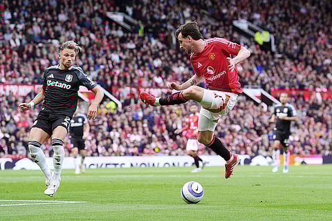 English Premier League Soccer Match: Aston Villa vs Manchester United