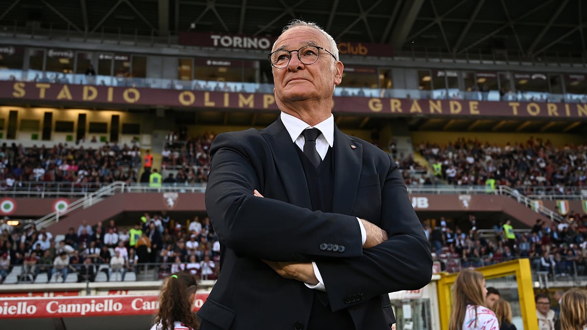 Departing Roma boss Claudio Ranieri