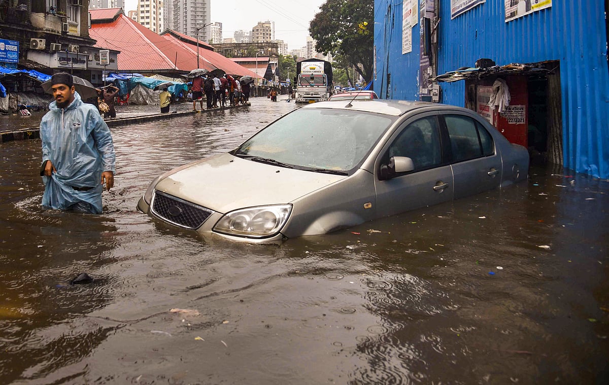 Severe waterlogging in Mumbai