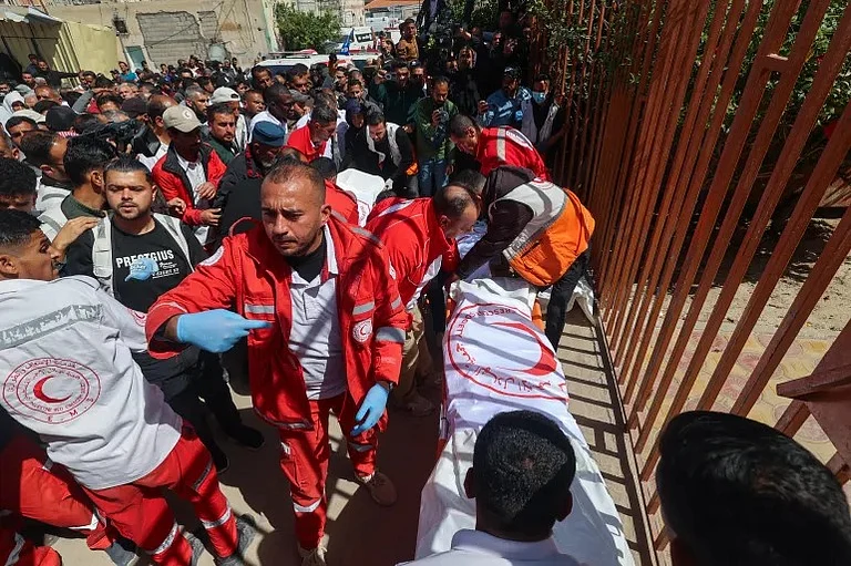 Israeli strikes killed two Red Cross workers in Gaza - AP