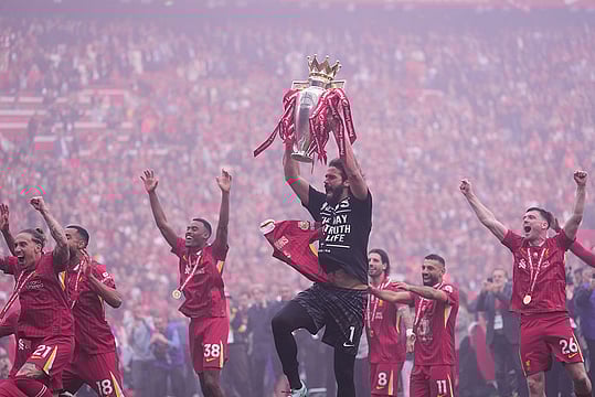 Liverpool 1-1 Crystal Palace: Reds Celebrate Premier League Title With Draw