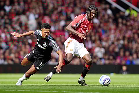 Britain Soccer Premier League: Manchester United vs Aston Villa