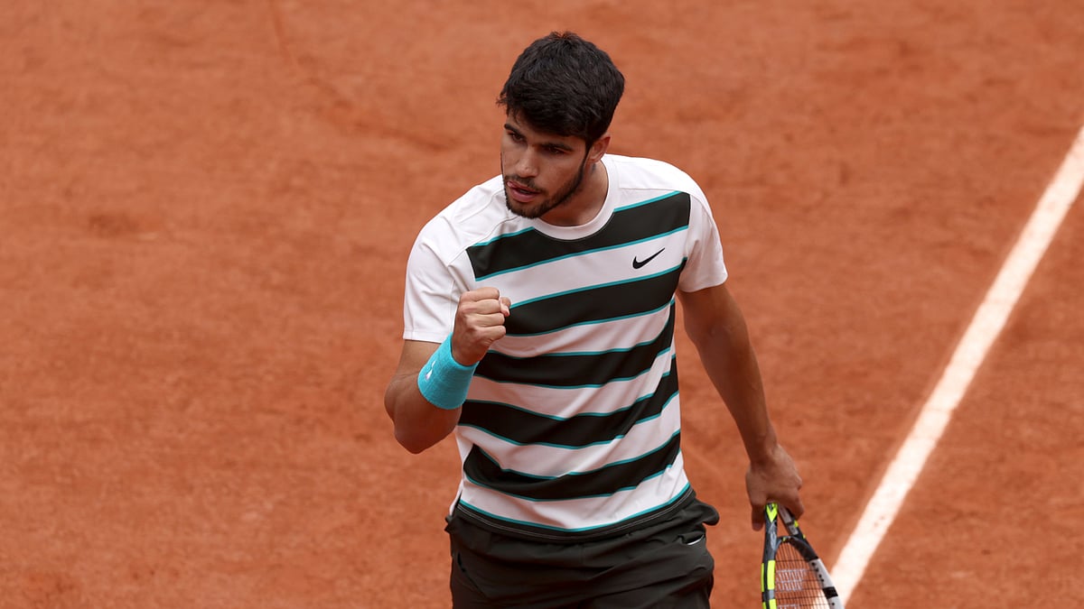 Carlos Alcaraz is into the French Open second round - null