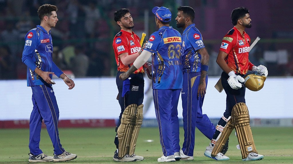AP : Punjab Kings beat Mumbai Indians by seven wickets to seal a top-two finish in IPL 2025.
