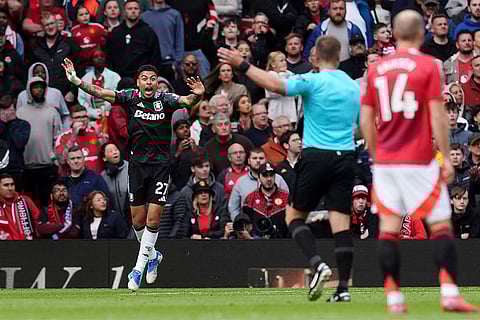 English Premier League: Manchester United vs Aston Villa