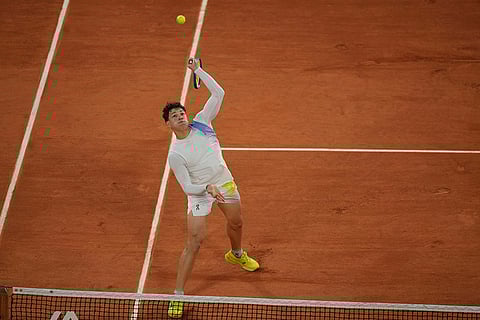 French Open Day 1: Ben Shelton vs Lorenzo Sonego