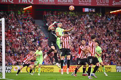 Spanish La Liga Soccer Match: Athletic Bilbao vs Barcelona
