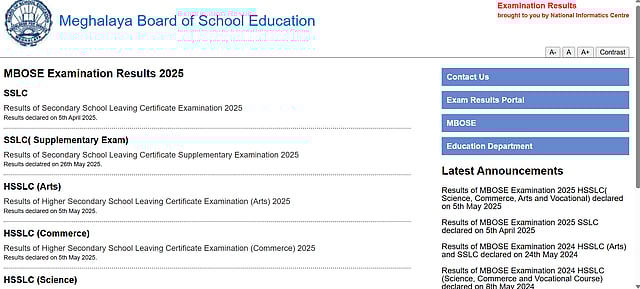 MBOSE SSLC Supplementary Result 2025 Results Announced Today, May 26