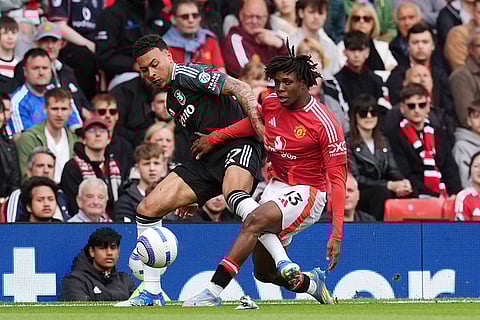 Britain Soccer Premier League: Aston Villa vs Manchester United