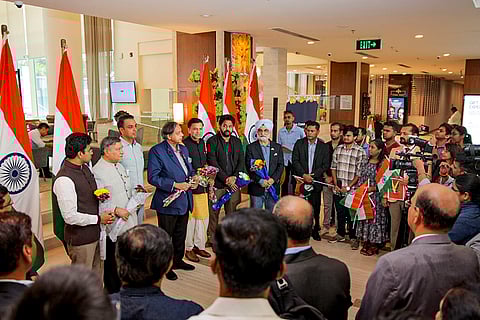 Multi-party delegation in Guyana