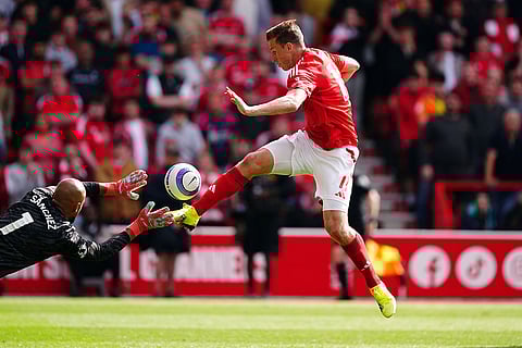 Premier League Soccer Match: Nottingham Forest vs Chelsea