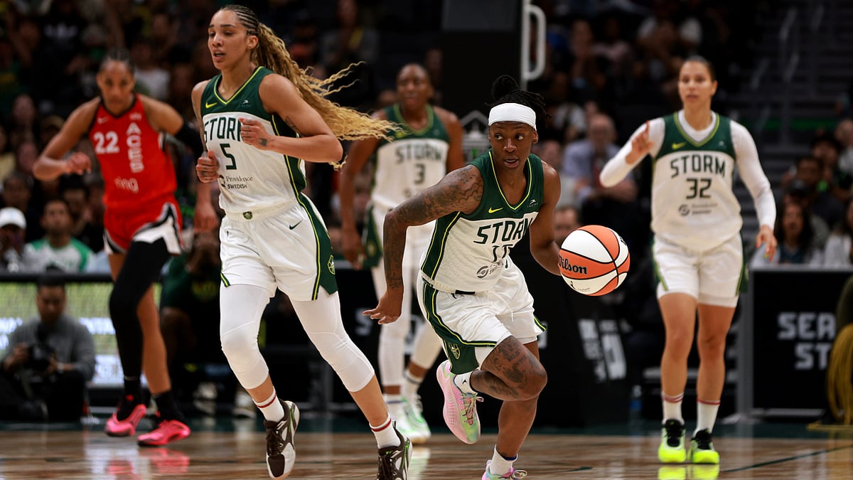 The Seattle Storm overcame the Las Vegas Aces