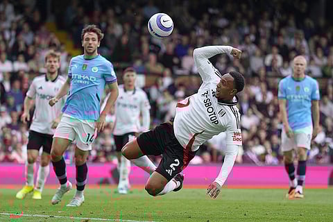 English Premier League Soccer Match: Manchester City vs Fulham