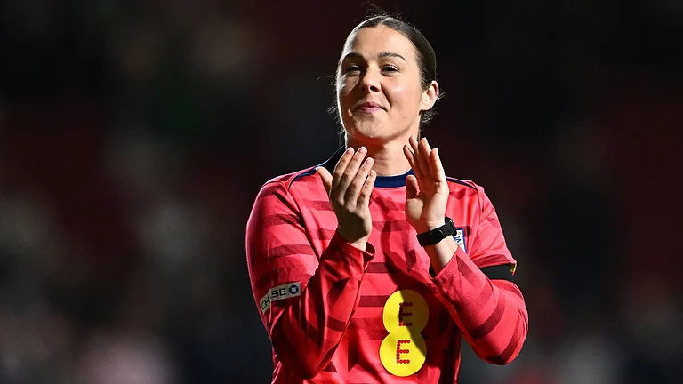 Earps has called time on her England career - null