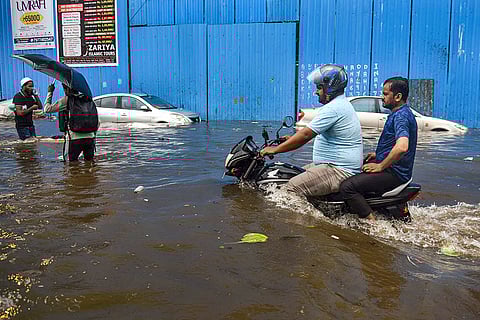 Weather: Rains in Mumbai