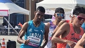 X/AFI : Servin Sebastian at 26th Asian Athletics Championships.