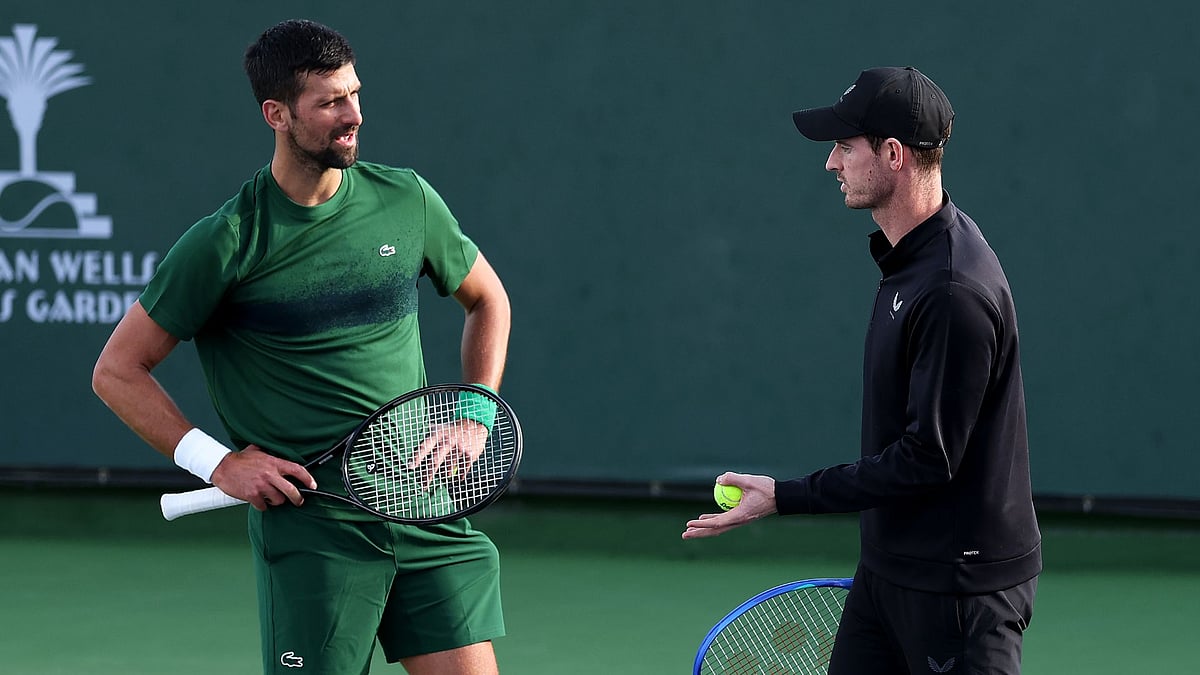 Djokovic and Murray ended their partnership earlier this month