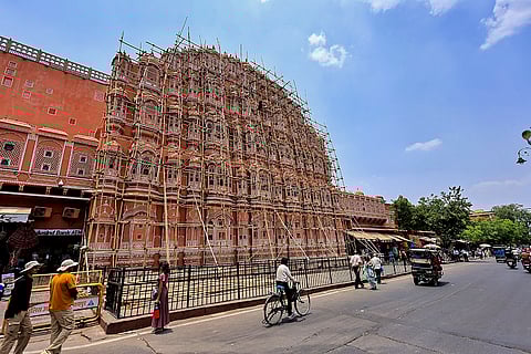 Hawa Mahal restoration