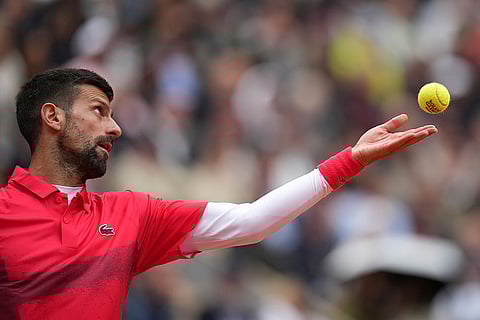 French Tennis Open: Mackie McDonald vs Novak Djokovic