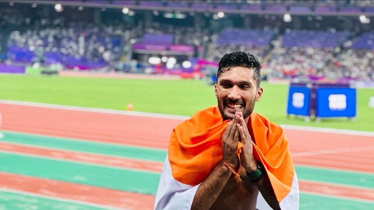 Photo: X | India All Sports : Indian athlete Tejaswin Shankar.