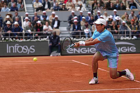 French Open Tennis Championships: Novak Djokovic vs Mackie McDonald