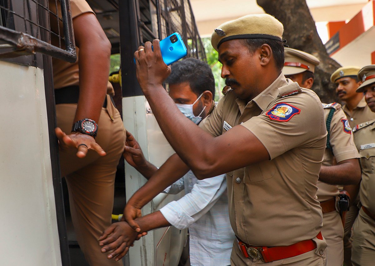 PTI : Gnanasekaran found guilty in Anna University sexual assault case