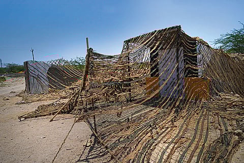 Locally known as the “India Gate”, this entry point near Khawda in Kutch leads to the border and hosts bunkers used by the military