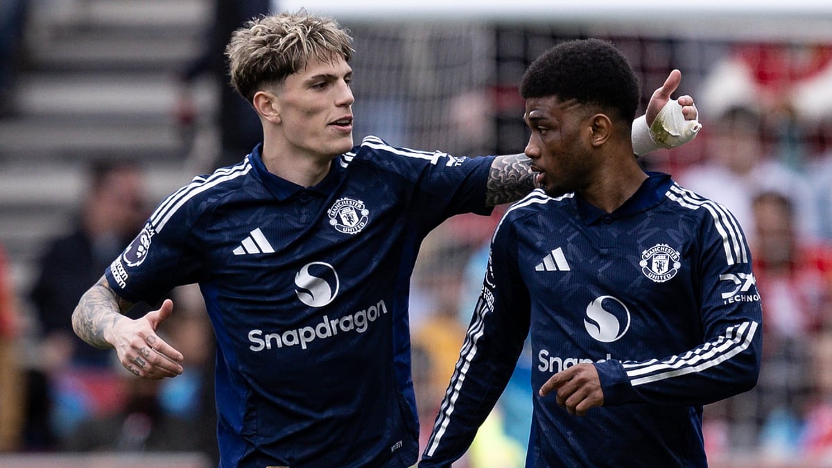 Amad Diallo says he wants Alejandro Garnacho to stay - null