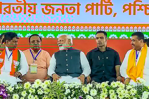PM Modi in West Bengal