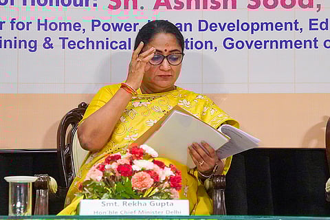 Delhi CM at an event