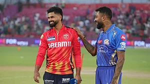 X/IPL : Shreyas Iyer with Hardik Pandya