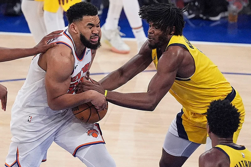 NBA basketball Eastern Conference final game 5 Knicks vs Pacers: Jarace Walker