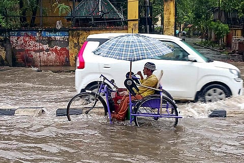 Weather: Waterlogging after rain in Guwahati