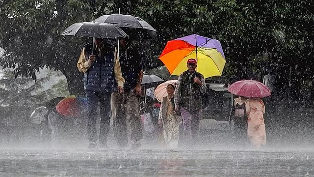 PTI : Heavy rain continues across parts of India