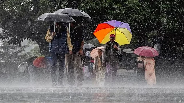 Heavy rain - PTI