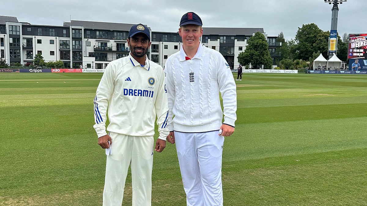 BCCI : England Lions elected to bowl against India A in the 1st first-class match in Canterbury