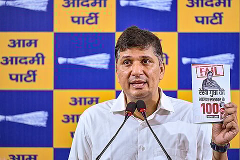 Saurabh Bharadwaj press conference in Delhi