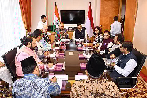 All-party delegation in Indonesia