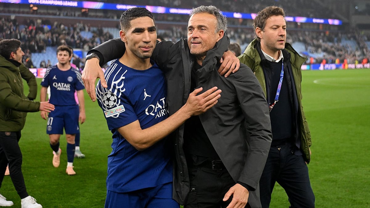 Hakimi hailed PSG coach Luis Enrique