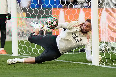UEFA Champions League 2024-25 Final: PSG Training Session