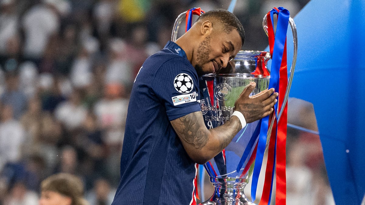 Presnel Kimpembe relieved as PSG win the Champions League