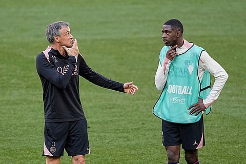 UEFA Champions League 2024-25 Final: PSG Training Session