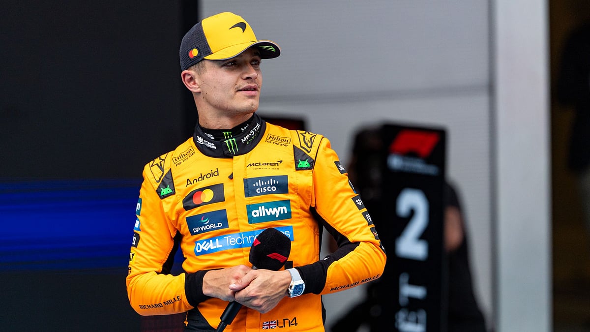 Lando Norris will start the Spanish Grand Prix from P2