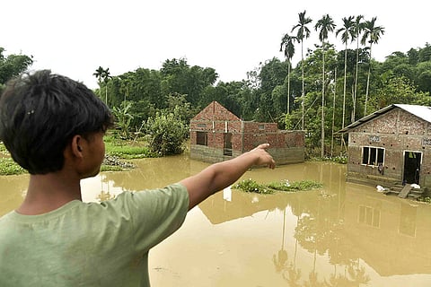 Flood in Lakhimpur
