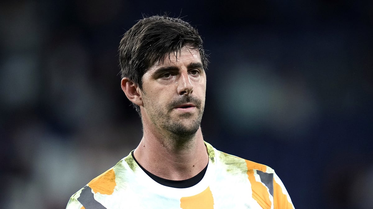 File : Real Madrid goalkeeper Thibaut Courtois