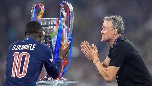PSG 5-0 Inter Milan, Champions League: Enrique Says Dembele ‘Deserves’ Ballon D’Or For Leading Team To Glory