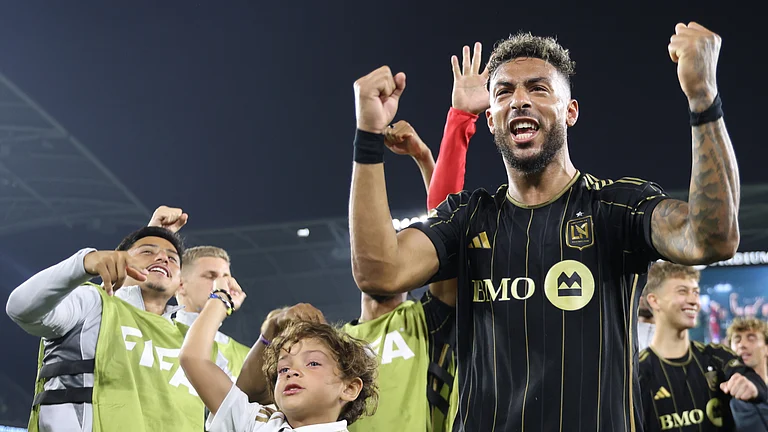 Denis Bouanga was the hero for Los Angeles FC. - File